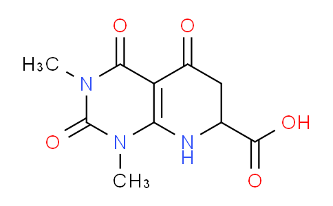 CAS No. 1260953-09-0, 1,3-Dimethyl-2,4,5-trioxo-1,2,3,4,5,6,7,8-octahydropyrido[2,3-d]pyrimidine-7-carboxylic acid