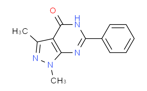 CAS No. 1956318-09-4, 1,3-Dimethyl-6-phenyl-1H-pyrazolo[3,4-d]pyrimidin-4(5H)-one