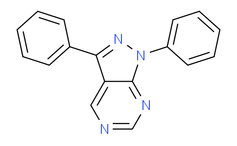 CAS No. 77746-92-0, 1,3-Diphenyl-1H-pyrazolo[3,4-d]pyrimidine