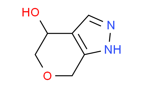 CAS No. 1391733-26-8, 1,4,5,7-Tetrahydropyrano[3,4-c]pyrazol-4-ol