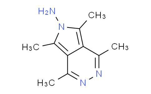 CAS No. 35078-87-6, 1,4,5,7-Tetramethyl-6H-pyrrolo[3,4-d]pyridazin-6-amine