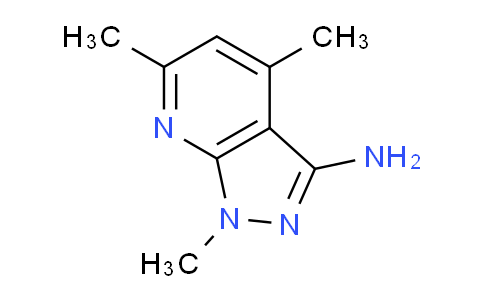 CAS No. 42951-66-6, 1,4,6-Trimethyl-1H-pyrazolo[3,4-b]pyridin-3-amine
