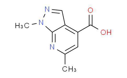 CAS No. 934106-78-2, 1,6-Dimethyl-1H-pyrazolo[3,4-b]pyridine-4-carboxylic acid