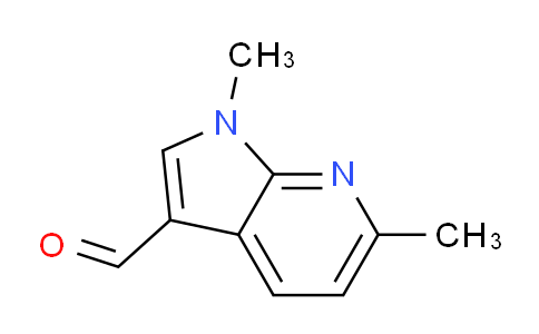 CAS No. 1368175-67-0, 1,6-Dimethyl-1H-pyrrolo[2,3-b]pyridine-3-carbaldehyde