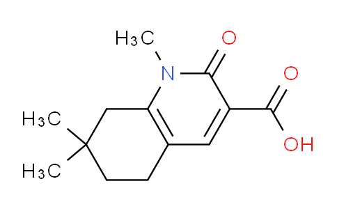CAS No. 1420791-44-1, 1,7,7-Trimethyl-2-oxo-1,2,5,6,7,8-hexahydroquinoline-3-carboxylic acid