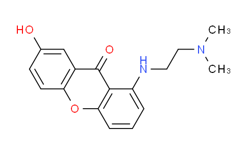 CAS No. 86456-18-0, 1-((2-(Dimethylamino)ethyl)amino)-7-hydroxy-9H-xanthen-9-one