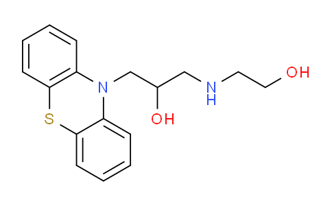 CAS No. 397882-24-5, 1-((2-Hydroxyethyl)amino)-3-(10H-phenothiazin-10-yl)propan-2-ol