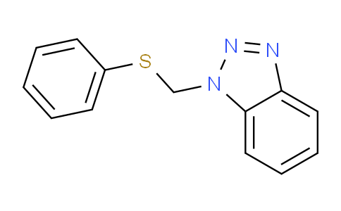 CAS No. 111198-03-9, 1-((Phenylthio)methyl)-1H-benzo[d][1,2,3]triazole