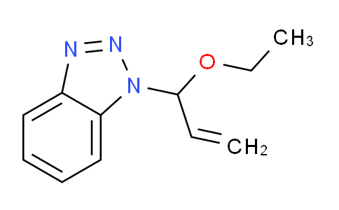 CAS No. 161607-20-1, 1-(1-Ethoxyallyl)-1H-benzo[d][1,2,3]triazole