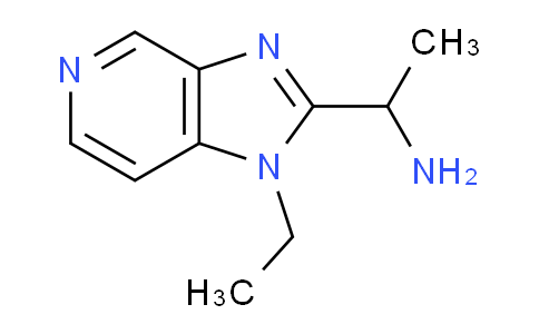 CAS No. 1025508-59-1, 1-(1-Ethyl-1H-imidazo[4,5-c]pyridin-2-yl)ethanamine
