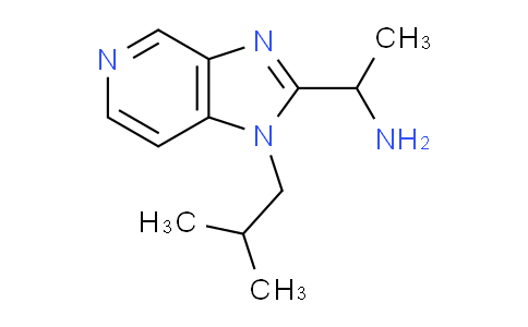 CAS No. 1707371-88-7, 1-(1-Isobutyl-1H-imidazo[4,5-c]pyridin-2-yl)ethanamine