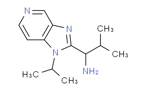 CAS No. 1478163-94-8, 1-(1-Isopropyl-1H-imidazo[4,5-c]pyridin-2-yl)-2-methylpropan-1-amine