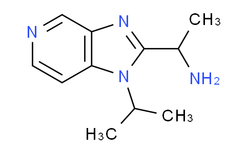 CAS No. 1492375-33-3, 1-(1-Isopropyl-1H-imidazo[4,5-c]pyridin-2-yl)ethanamine