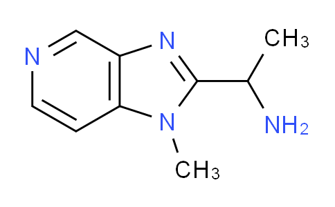 CAS No. 1437433-35-6, 1-(1-Methyl-1H-imidazo[4,5-c]pyridin-2-yl)ethanamine