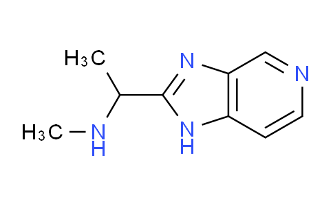 CAS No. 1437485-25-0, 1-(1H-Imidazo[4,5-c]pyridin-2-yl)-N-methylethanamine