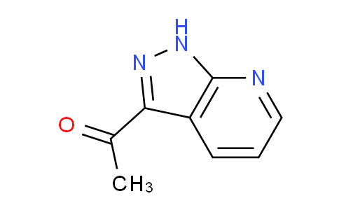 CAS No. 889451-31-4, 1-(1H-Pyrazolo[3,4-b]pyridin-3-yl)ethanone