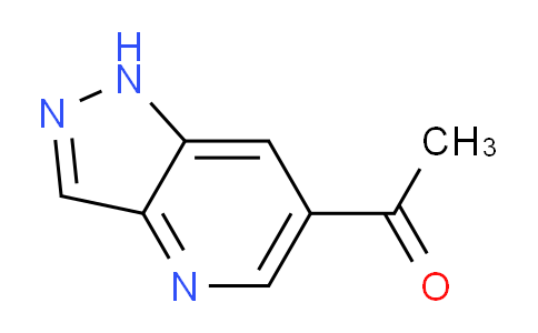 CAS No. 1256787-55-9, 1-(1H-Pyrazolo[4,3-b]pyridin-6-yl)ethanone