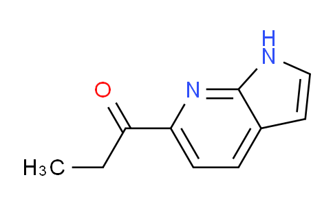 CAS No. 1427501-92-5, 1-(1H-Pyrrolo[2,3-b]pyridin-6-yl)propan-1-one