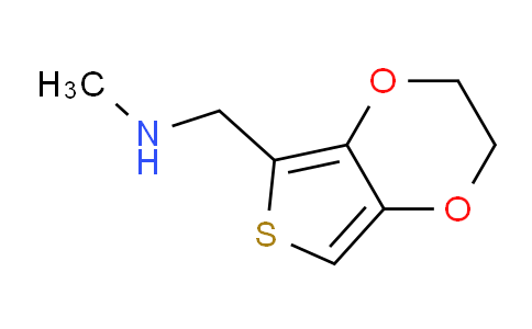 CAS No. 859851-03-9, 1-(2,3-Dihydrothieno[3,4-b][1,4]dioxin-5-yl)-N-methylmethanamine