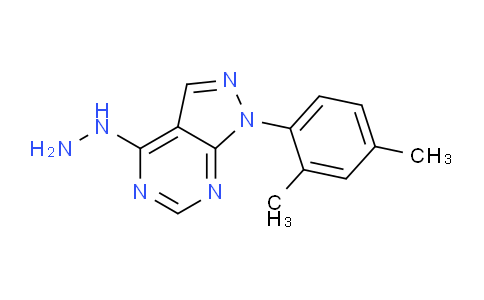 CAS No. 1203051-73-3, 1-(2,4-Dimethylphenyl)-4-hydrazinyl-1H-pyrazolo[3,4-d]pyrimidine
