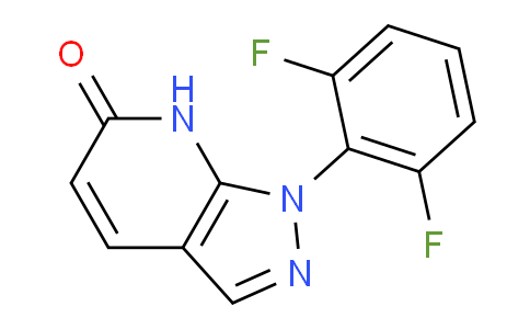 CAS No. 1437432-53-5, 1-(2,6-Difluorophenyl)-1H-pyrazolo[3,4-b]pyridin-6(7H)-one