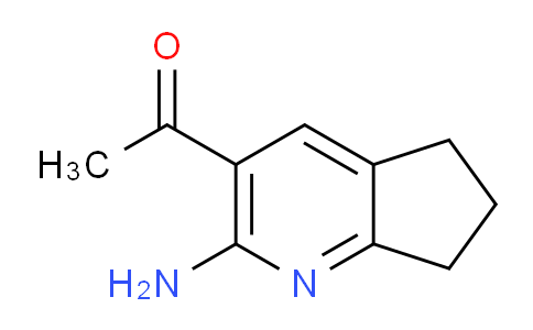 CAS No. 1447962-43-7, 1-(2-Amino-6,7-dihydro-5H-cyclopenta[b]pyridin-3-yl)ethanone