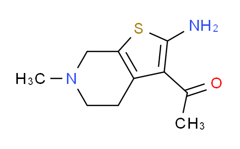 CAS No. 1468718-86-6, 1-(2-Amino-6-methyl-4,5,6,7-tetrahydrothieno[2,3-c]pyridin-3-yl)ethanone