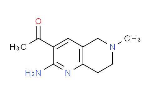 CAS No. 1447960-44-2, 1-(2-Amino-6-methyl-5,6,7,8-tetrahydro-1,6-naphthyridin-3-yl)ethanone