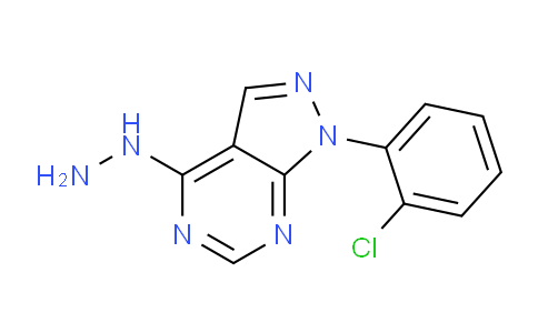 CAS No. 1310101-46-2, 1-(2-Chlorophenyl)-4-hydrazinyl-1H-pyrazolo[3,4-d]pyrimidine