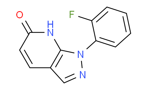 CAS No. 1437436-01-5, 1-(2-Fluorophenyl)-1H-pyrazolo[3,4-b]pyridin-6(7H)-one