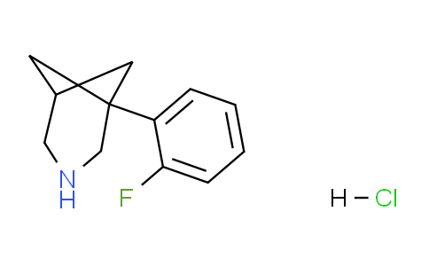 CAS No. 1823933-34-1, 1-(2-Fluorophenyl)-3-azabicyclo[3.1.1]heptane hydrochloride