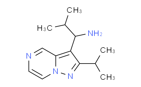 CAS No. 1956382-86-7, 1-(2-Isopropylpyrazolo[1,5-a]pyrazin-3-yl)-2-methylpropan-1-amine