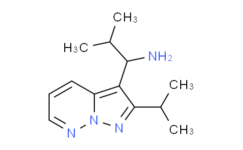 CAS No. 1956331-23-9, 1-(2-Isopropylpyrazolo[1,5-b]pyridazin-3-yl)-2-methylpropan-1-amine