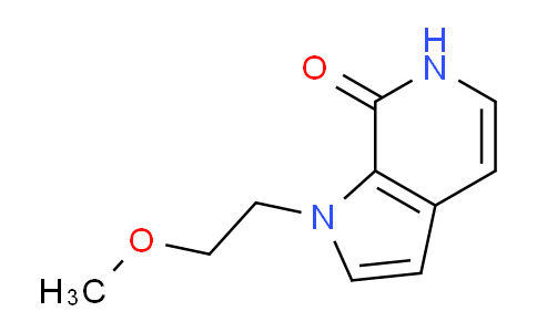 CAS No. 1340857-27-3, 1-(2-Methoxyethyl)-1H-pyrrolo[2,3-c]pyridin-7(6H)-one