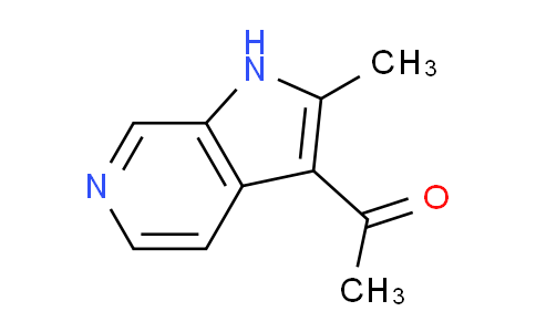 CAS No. 67058-67-7, 1-(2-Methyl-1H-pyrrolo[2,3-c]pyridin-3-yl)ethanone