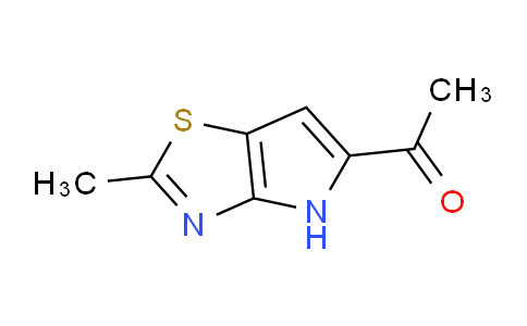 CAS No. 1367935-22-5, 1-(2-Methyl-4H-pyrrolo[2,3-d]thiazol-5-yl)ethanone
