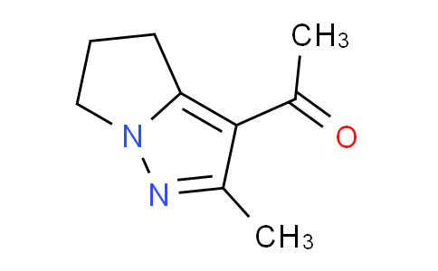 CAS No. 154877-56-2, 1-(2-Methyl-5,6-dihydro-4H-pyrrolo[1,2-b]pyrazol-3-yl)ethanone