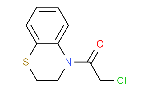 CAS No. 20751-75-1, 1-(2H-Benzo[b][1,4]thiazin-4(3H)-yl)-2-chloroethanone