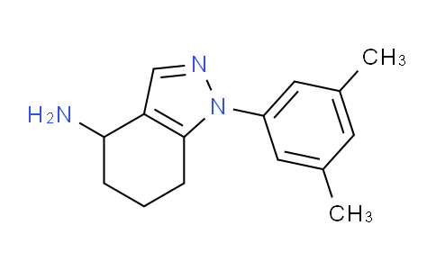CAS No. 1203661-50-0, 1-(3,5-Dimethylphenyl)-4,5,6,7-tetrahydro-1H-indazol-4-amine