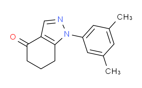 CAS No. 499206-28-9, 1-(3,5-Dimethylphenyl)-6,7-dihydro-1H-indazol-4(5H)-one
