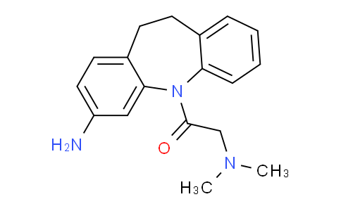 CAS No. 102821-91-0, 1-(3-Amino-10,11-dihydro-5H-dibenzo[b,f]azepin-5-yl)-2-(dimethylamino)ethanone