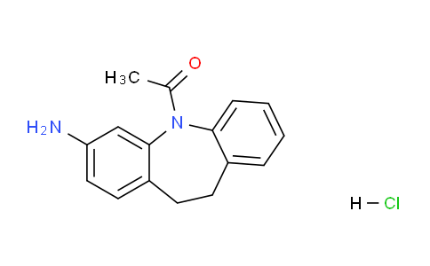 CAS No. 138451-65-7, 1-(3-Amino-10,11-dihydro-5H-dibenzo[b,f]azepin-5-yl)ethanone hydrochloride