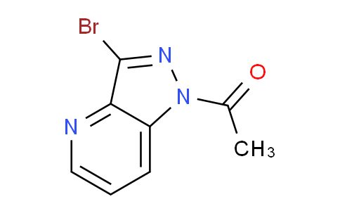 CAS No. 1779130-00-5, 1-(3-Bromo-1H-pyrazolo[4,3-b]pyridin-1-yl)ethanone