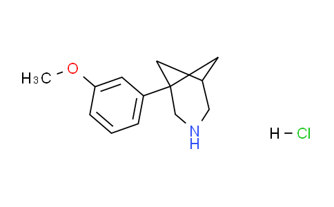 CAS No. 1823923-20-1, 1-(3-Methoxyphenyl)-3-azabicyclo[3.1.1]heptane hydrochloride