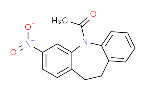 CAS No. 79752-03-7, 1-(3-Nitro-10,11-dihydro-5H-dibenzo[b,f]azepin-5-yl)ethanone