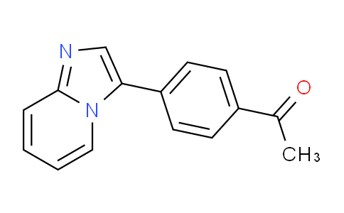 CAS No. 59182-04-6, 1-(4-(Imidazo[1,2-a]pyridin-3-yl)phenyl)ethanone