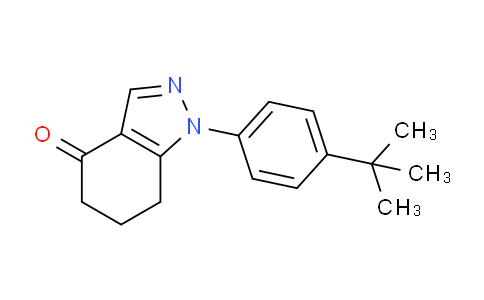 CAS No. 1203661-42-0, 1-(4-(tert-Butyl)phenyl)-6,7-dihydro-1H-indazol-4(5H)-one