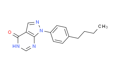 CAS No. 1416339-34-8, 1-(4-Butylphenyl)-1H-pyrazolo[3,4-d]pyrimidin-4(5H)-one