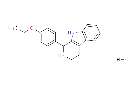 CAS No. 367251-32-9, 1-(4-Ethoxyphenyl)-2,3,4,9-tetrahydro-1H-pyrido[3,4-b]indole hydrochloride
