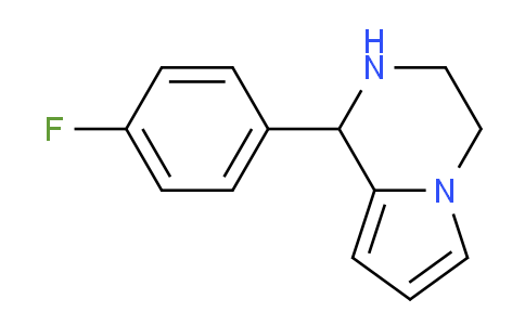 CAS No. 112767-38-1, 1-(4-Fluorophenyl)-1,2,3,4-tetrahydropyrrolo[1,2-a]pyrazine
